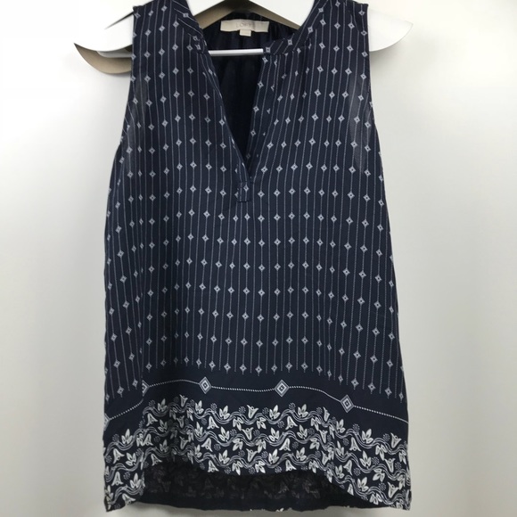 LOFT Tops - Ann Taylor LOFT Womens V Neck Tank Top Sz S B614